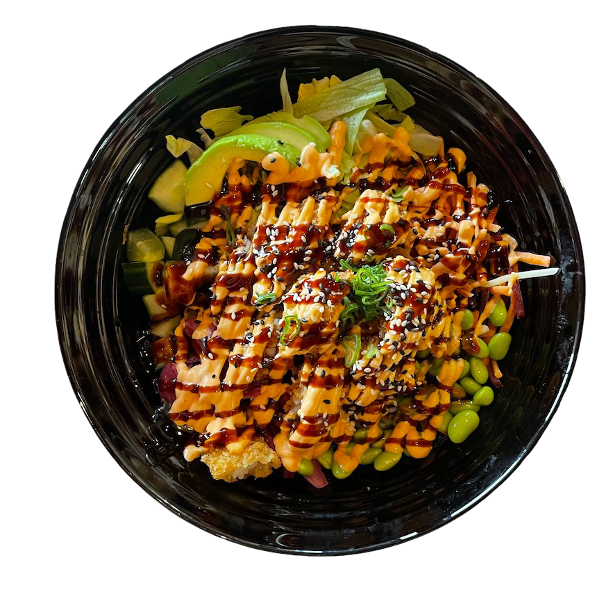 Lunch – Poké Ebi Tempura